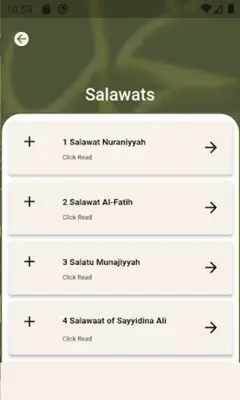 Salawat to Prophet Zikhirmati android App screenshot 4